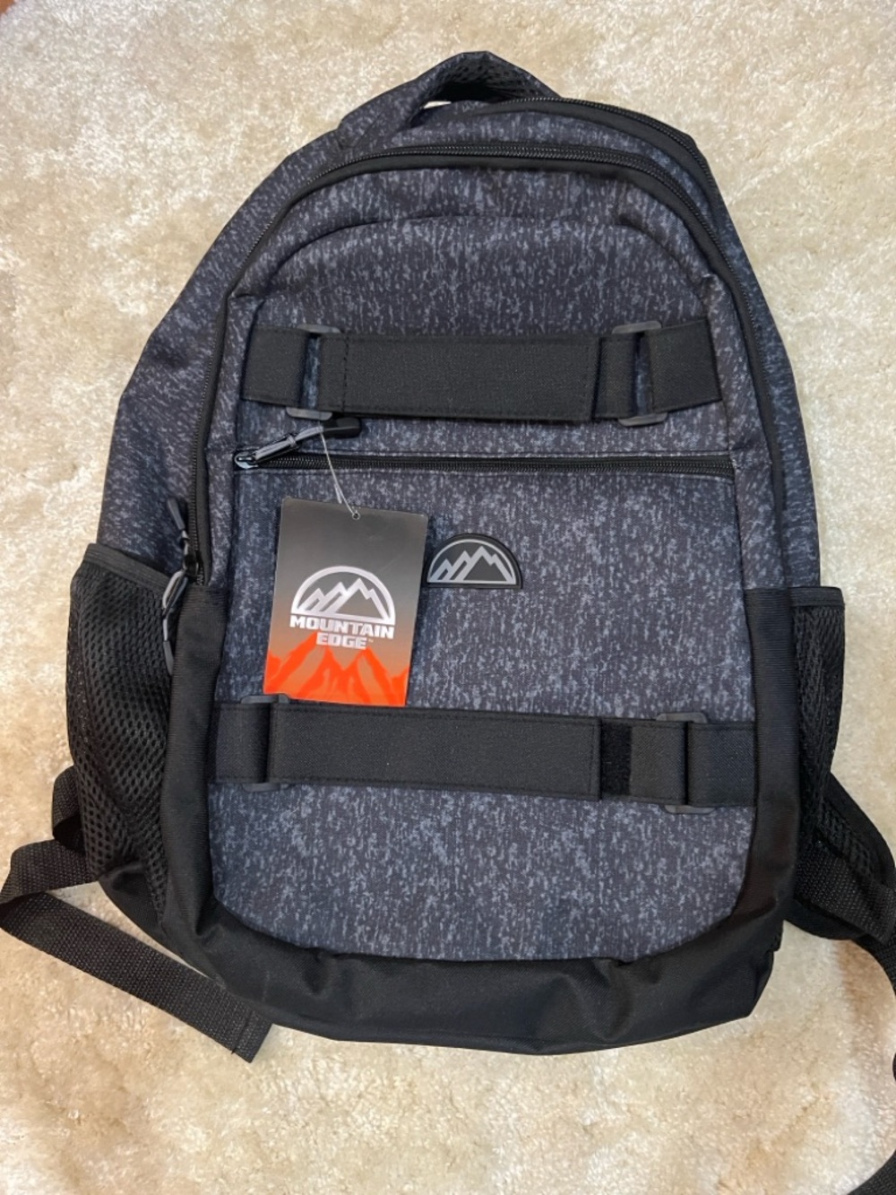 Men's Charcoal Heather Backpack - Everyday Commuter